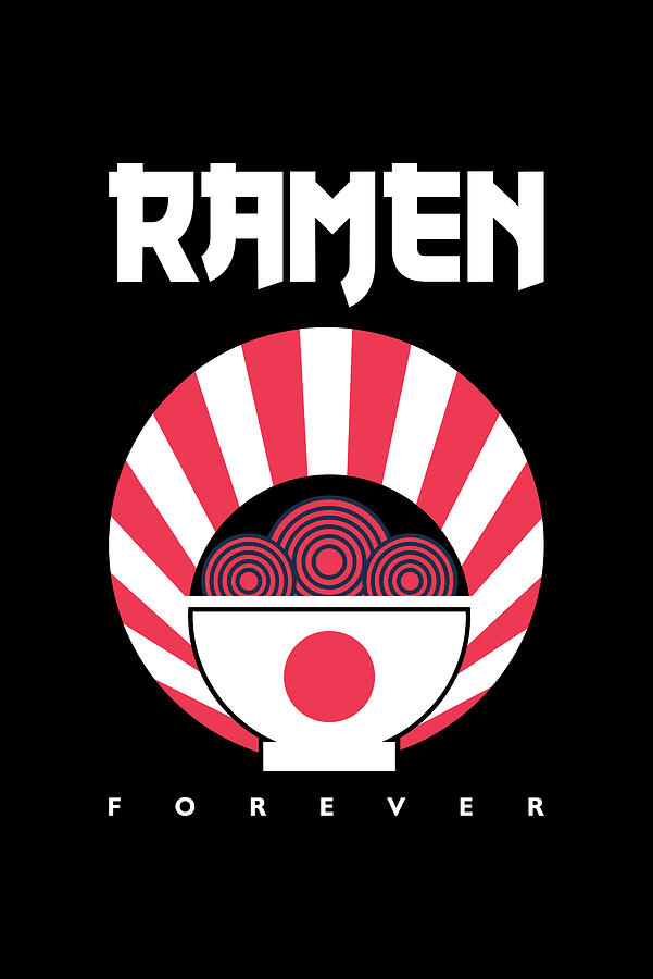 Ramen Forever Digital Art by Sambel Pedes