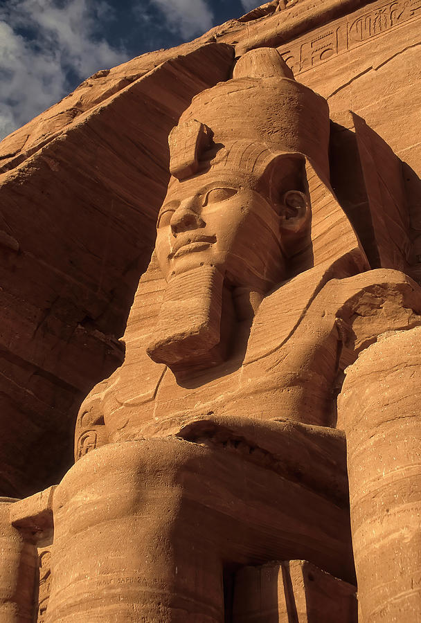 Rameses II colossus Photograph by Steve Estvanik