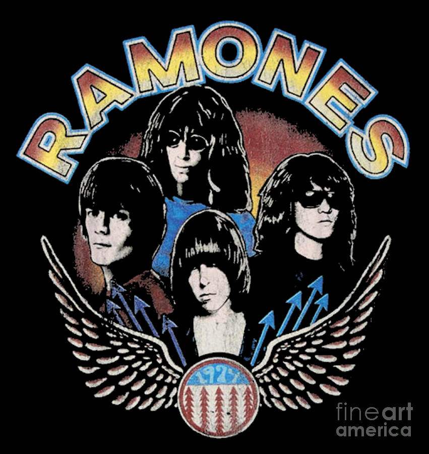 Ramones 1979 Digital Art by Guy Hudson - Fine Art America