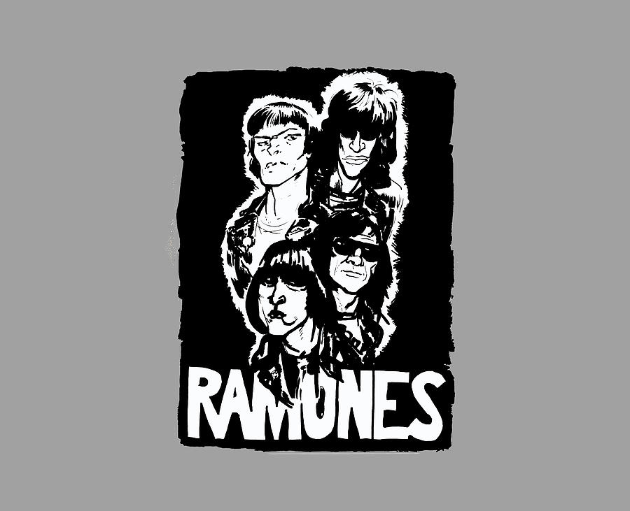 Ramones Drawing by Gama Gama - Fine Art America