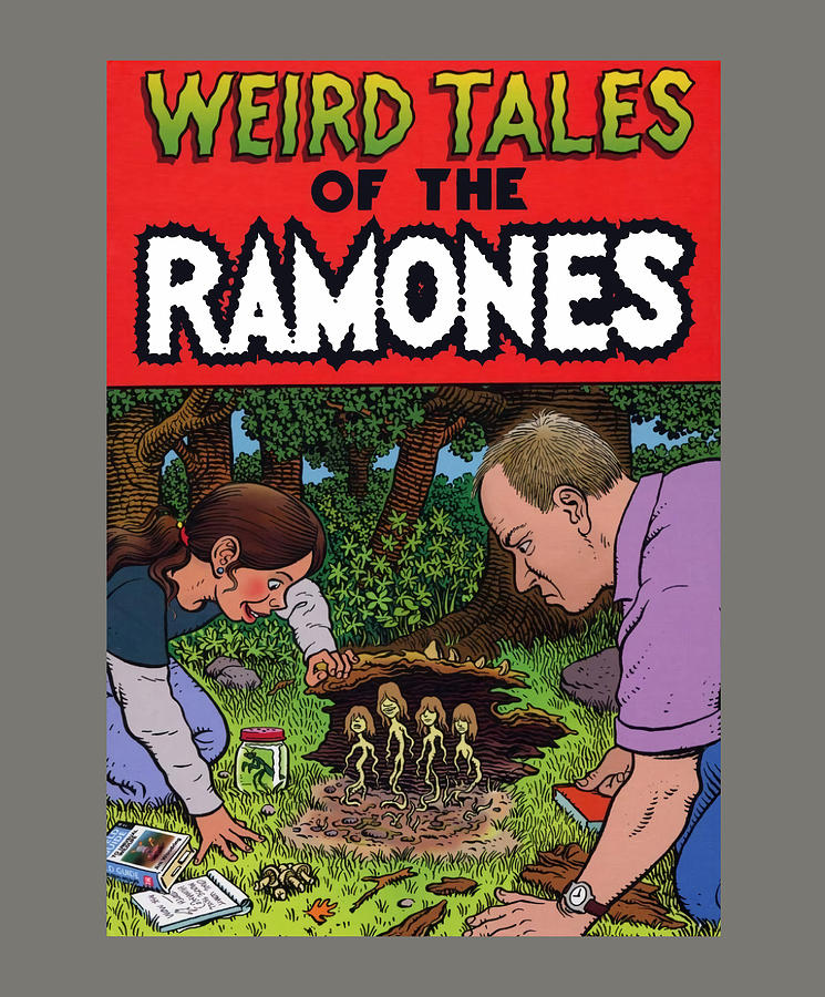 Ramones Weird Tales Of The Ramones Album Cover Digital Art By Ignado 