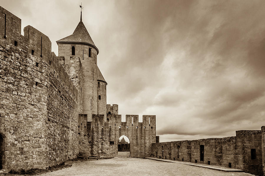 Ramparts of Carcassonne Photograph by W Chris Fooshee
