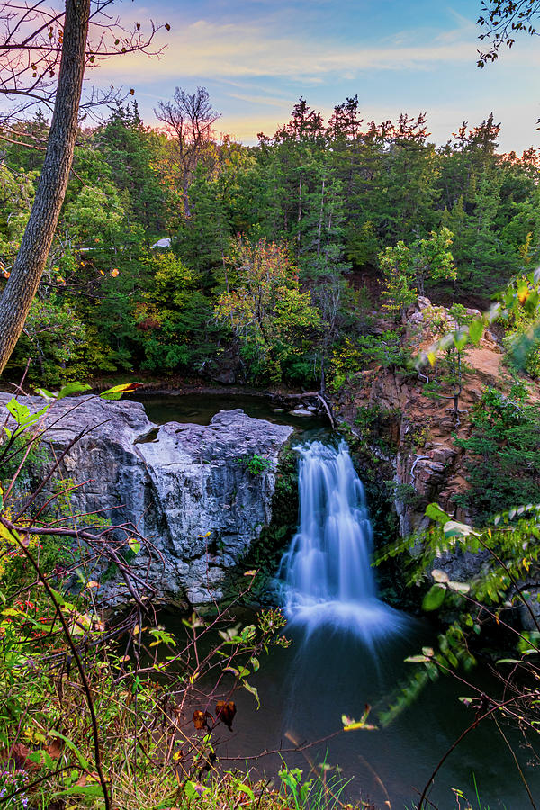 Ramsey Falls Sunrise Photograph by Flowstate Photography
