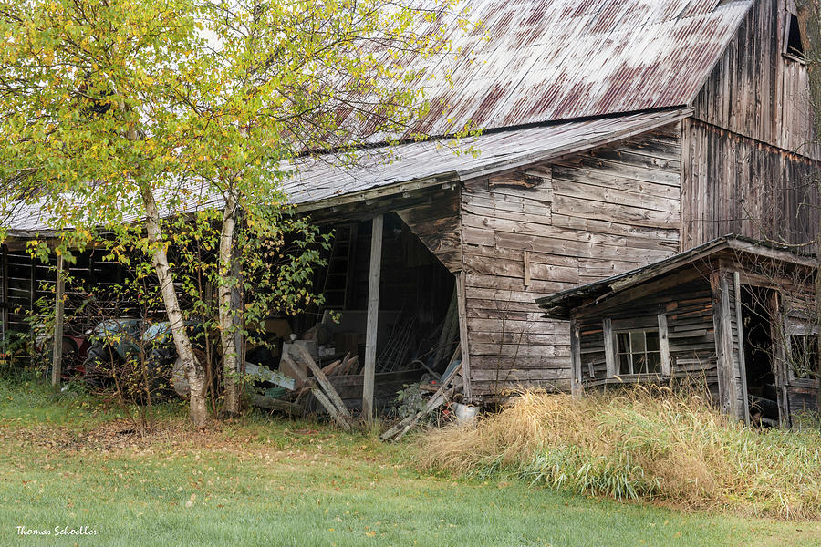 Dilapidated Old Barn Waitsfield Vermont Photograph by Photos by Thom