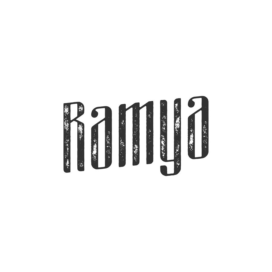 Ramya Digital Art by TintoDesigns