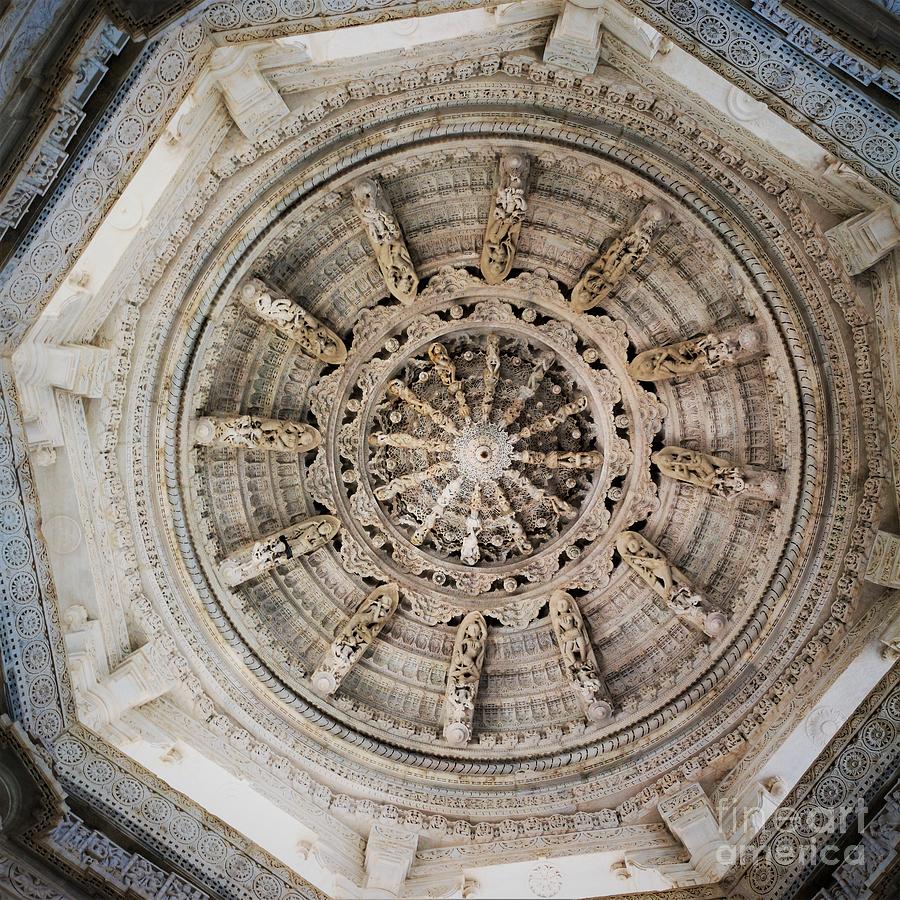 Ranakpur Dome  Photograph by Jarek Filipowicz