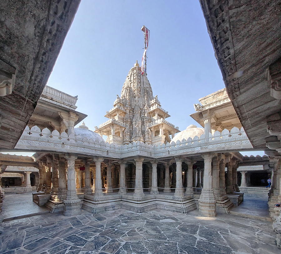 Ranakpur Jain temple, Ranakpur, Rajasthan Photograph by Semion Elagin