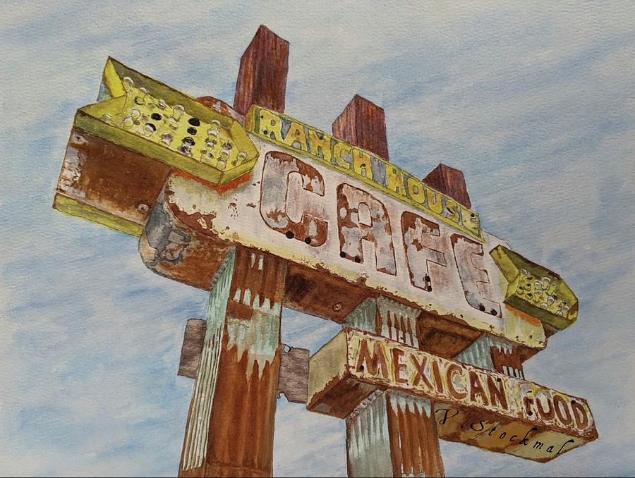 Ranch House Cafe Painting