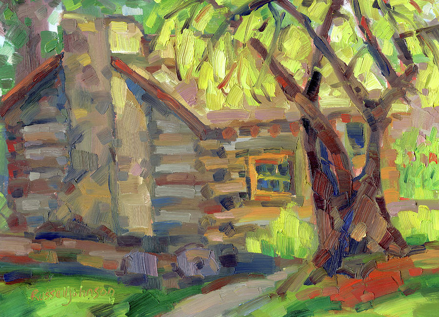 Ranch House Painting by Russell Johnson - Fine Art America