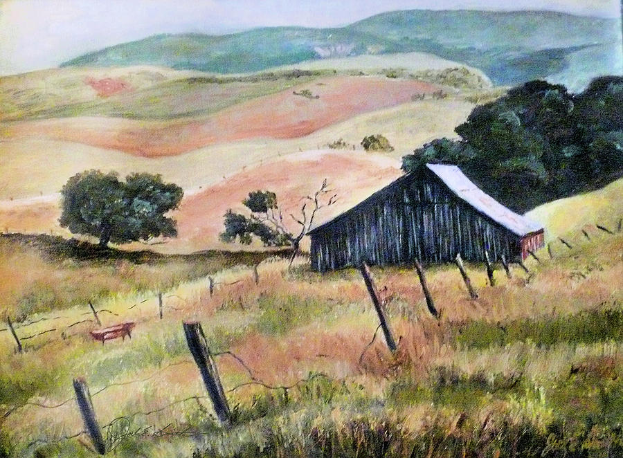 Ranch View   Painting by Joel Smith