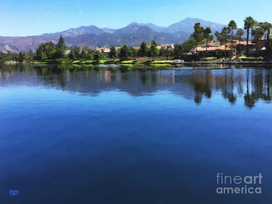 Rancho Santa Margarita Lake Photograph by Brian Watt