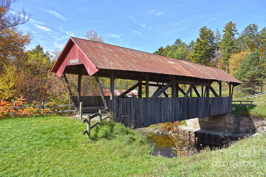 Randall Covered Bridge, Vermont Photograph by Catherine Sherman
