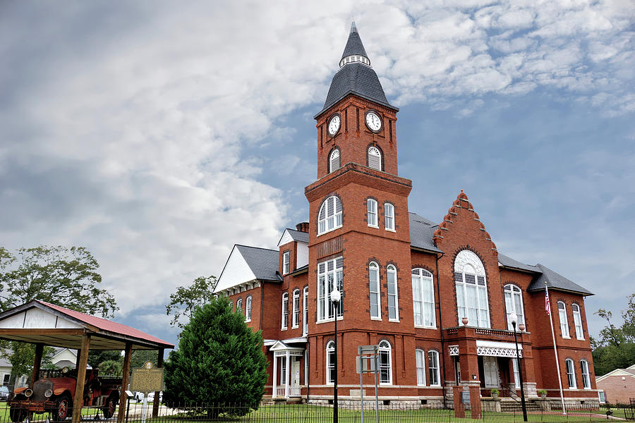 Randolph County Courthouse Georgia 1 Photograph by John Trommer - Fine ...