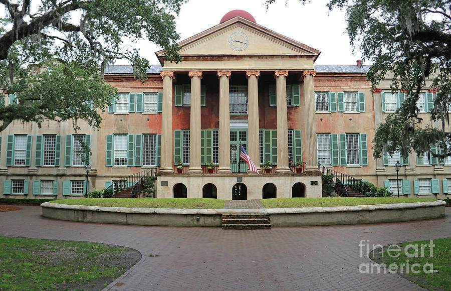 Randolph Hall College of Charleston 9645 Photograph by Jack Schultz