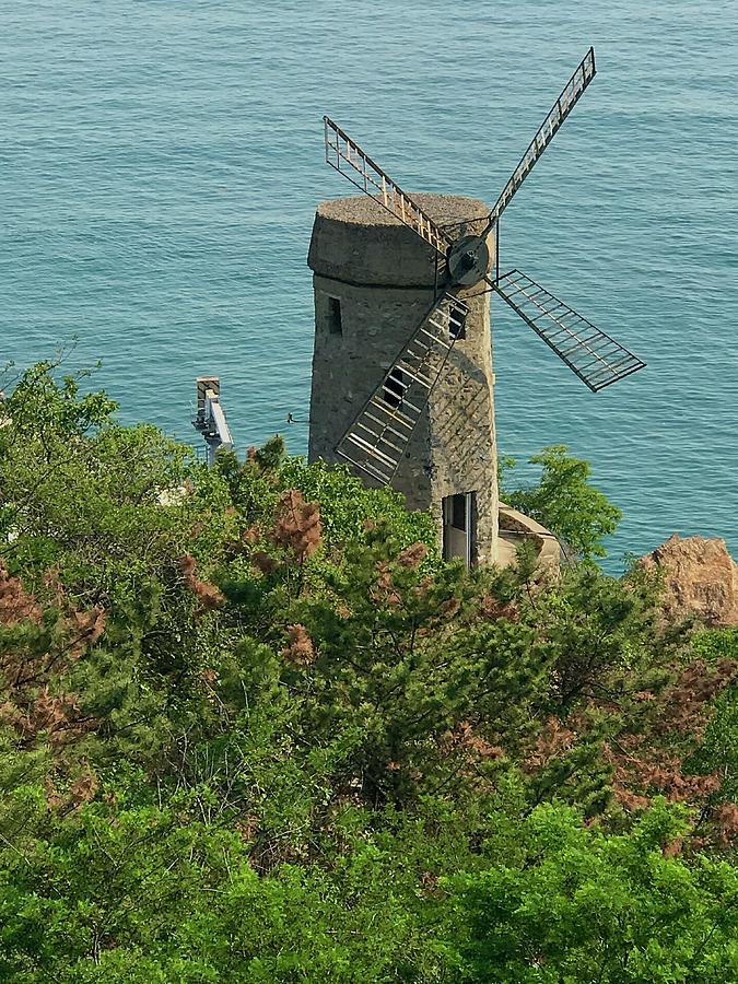 Random Chinese Windmill Photograph