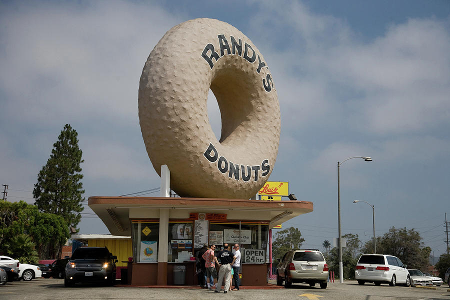 Randys Donuts Photograph by Matthew Bamberg