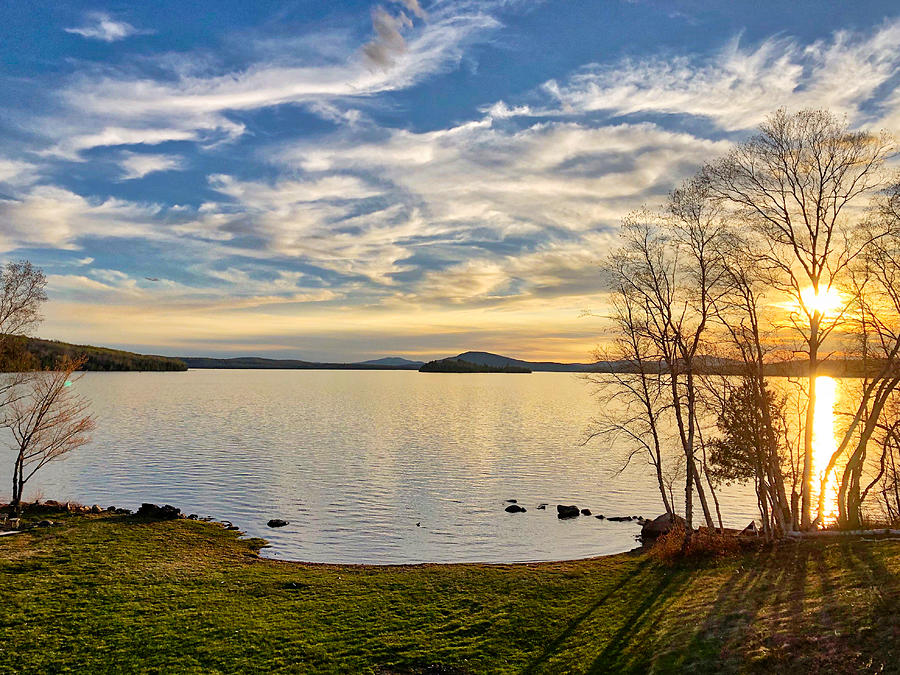 Rangeley May Sunset Photograph by Russel Considine