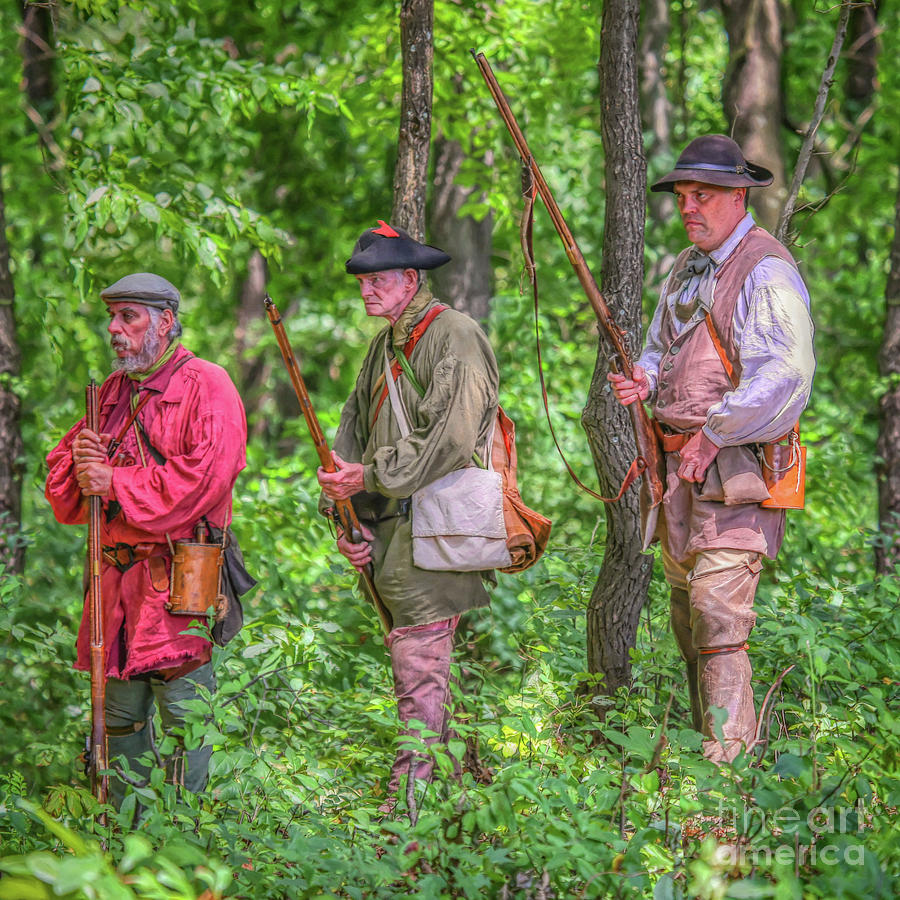 Rangers on the Flank Bushy Run Digital Art by Randy Steele - Fine Art ...