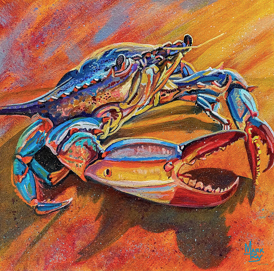 Rangoon Painting by Mark Ray Rangoon Painting by Mark Ray