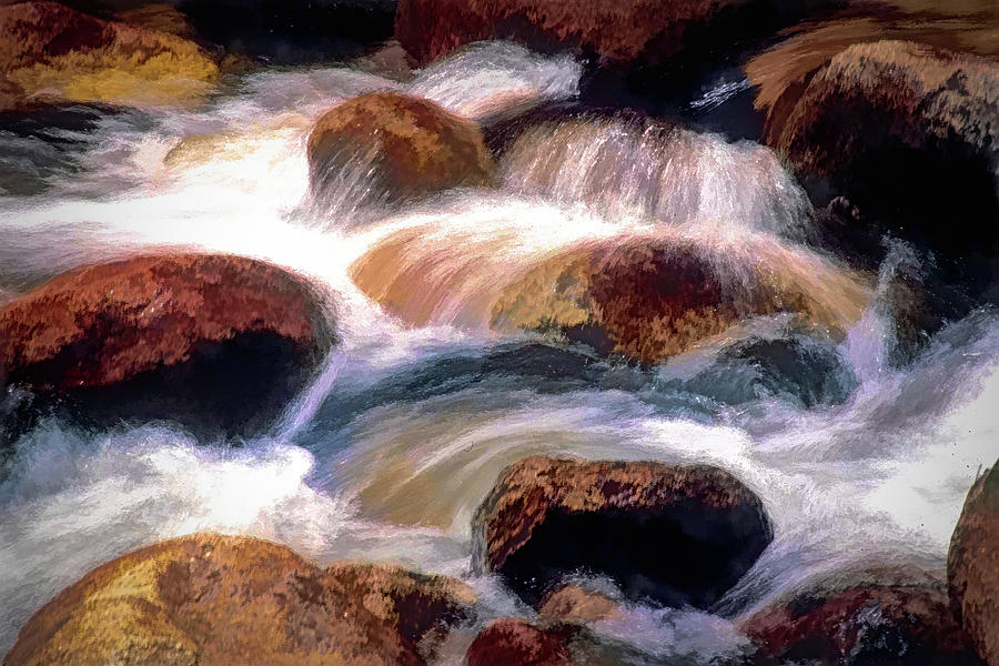 Rapid Flow Photograph by Jerry Griffin