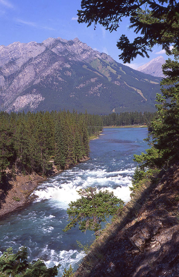 Rapids and Gorge Waterton Park Alberta Photograph by Robert Ford - Pixels