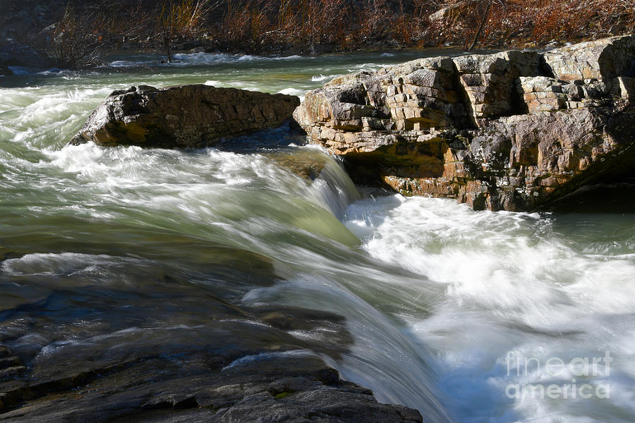 Rapids On Cane Creek Photograph by Phil Perkins