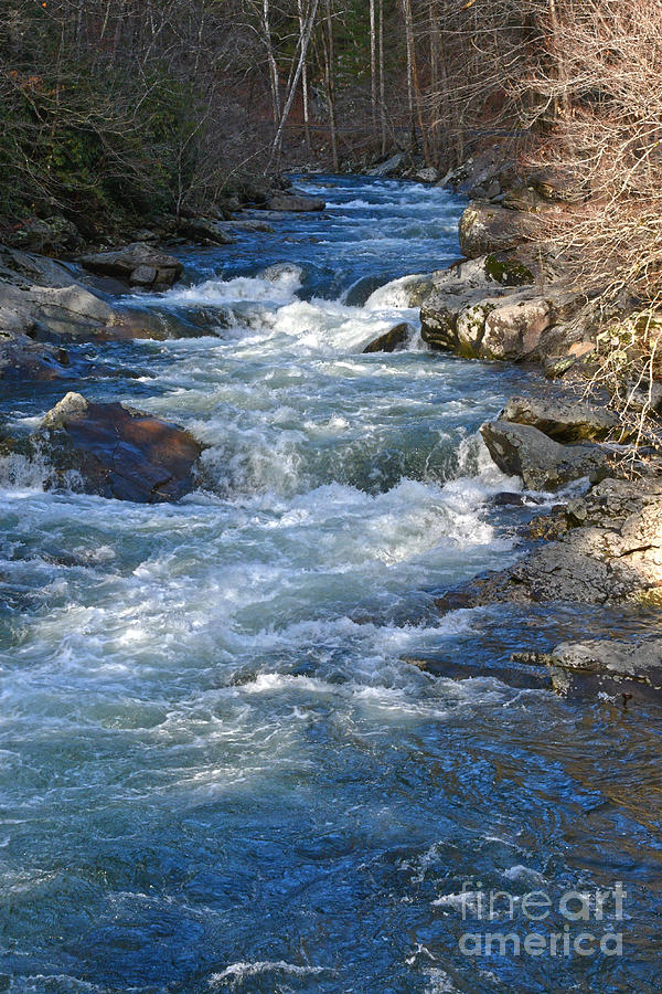 Rapids On Little River Photograph by Phil Perkins