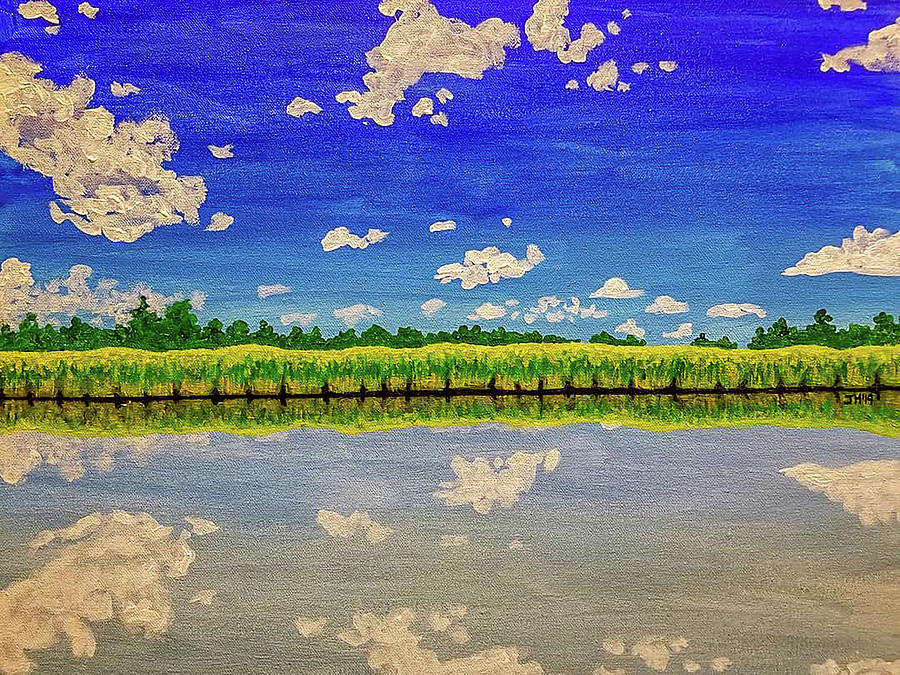 Rappahannock River Painting by Jean Haynes