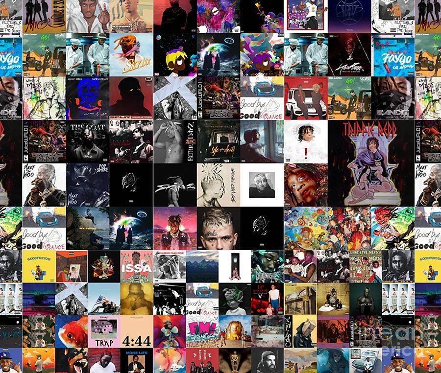 Album Cover Collage Tapestry Rap Album Collage Wall Tapestry
