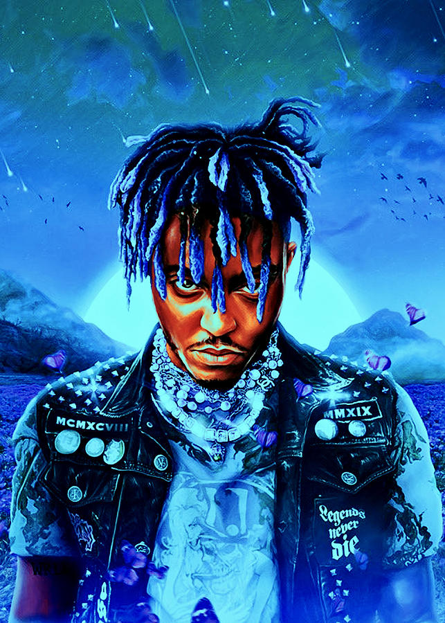 Download Experience the Power of Music with this Stunning Juice Wrld Art  Wallpaper