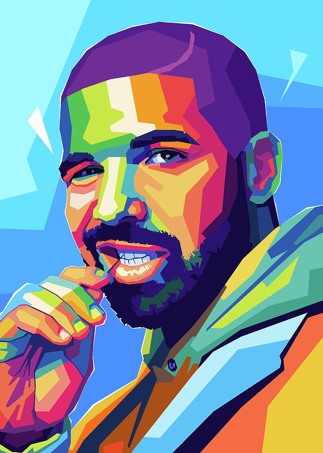 Rapper Wpap Pop Art Digital Art by Usman Affan