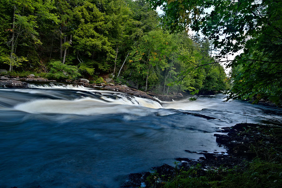 Raquette River - Upper Falls - Long Exposure Photograph by Mark ...