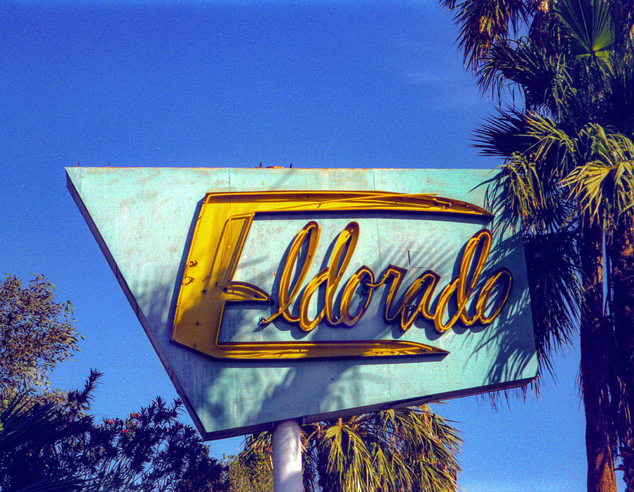 Rare Eldorado Sign 2005 Photograph by Matthew Bamberg