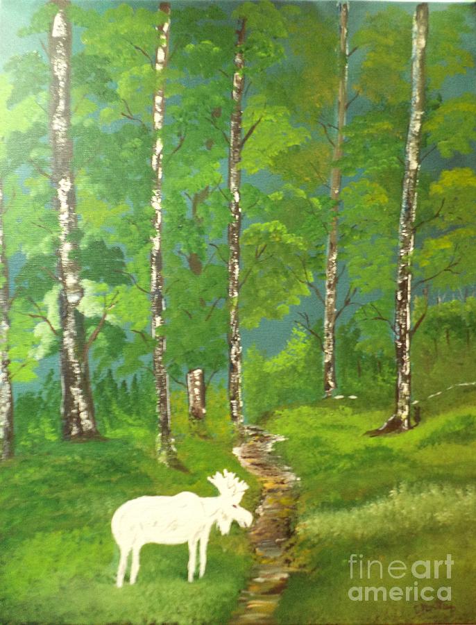 Rare Moose Sighting by Donald Northup Rare Moose Sighting by Donald Northup