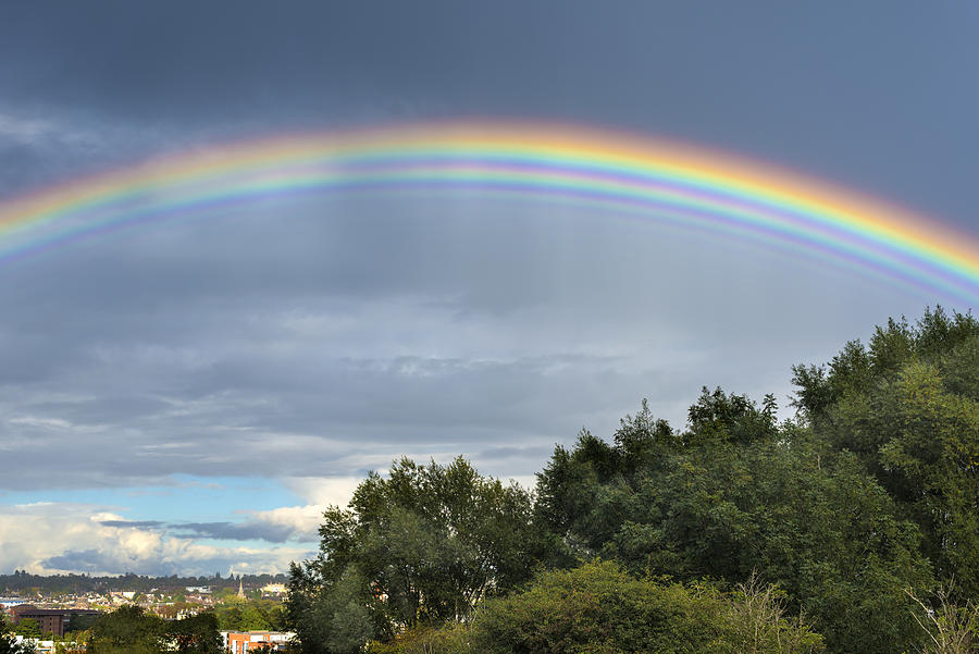 Rare Multiple Rainbow Photograph by PaulFleet
