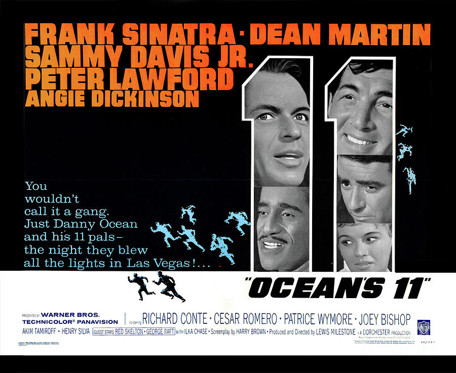 Rare Unpublished Lobby Card For Oceans 11  Photograph by Doc Braham