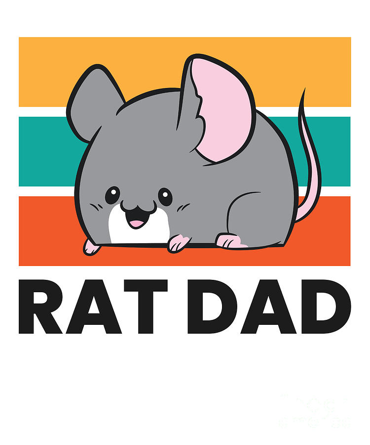 Rat Dad Funny Rat Owner Rat Papa Funny Rats Tapestry - Textile by EQ ...