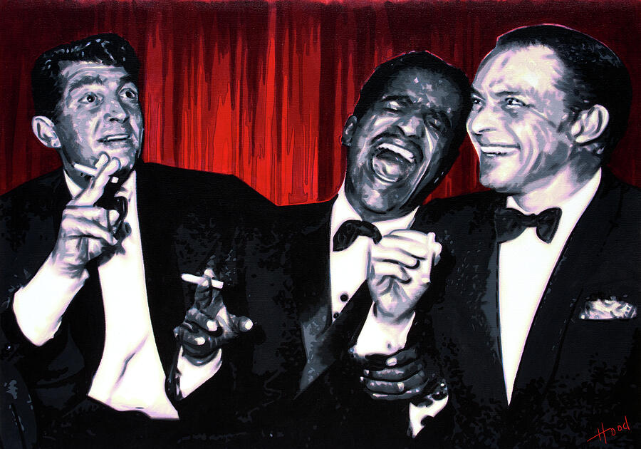 Rat Pack Painting by Hood MA Central St Martins London