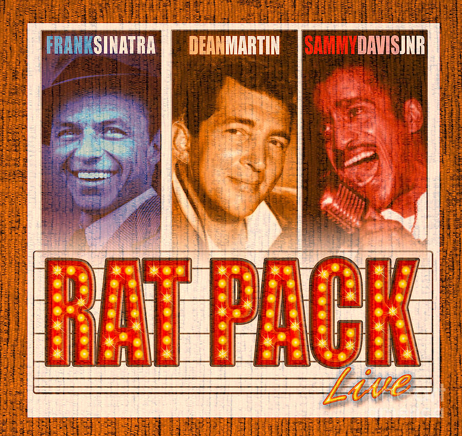 Rat Pack Live Digital Art by Steven Parker