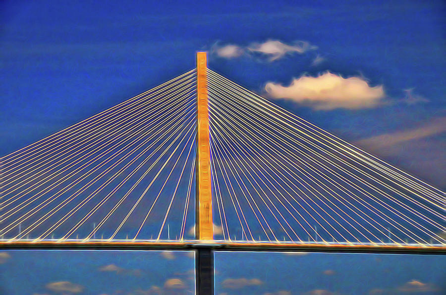 Ravenel Bridge  3 - Charleston Photograph