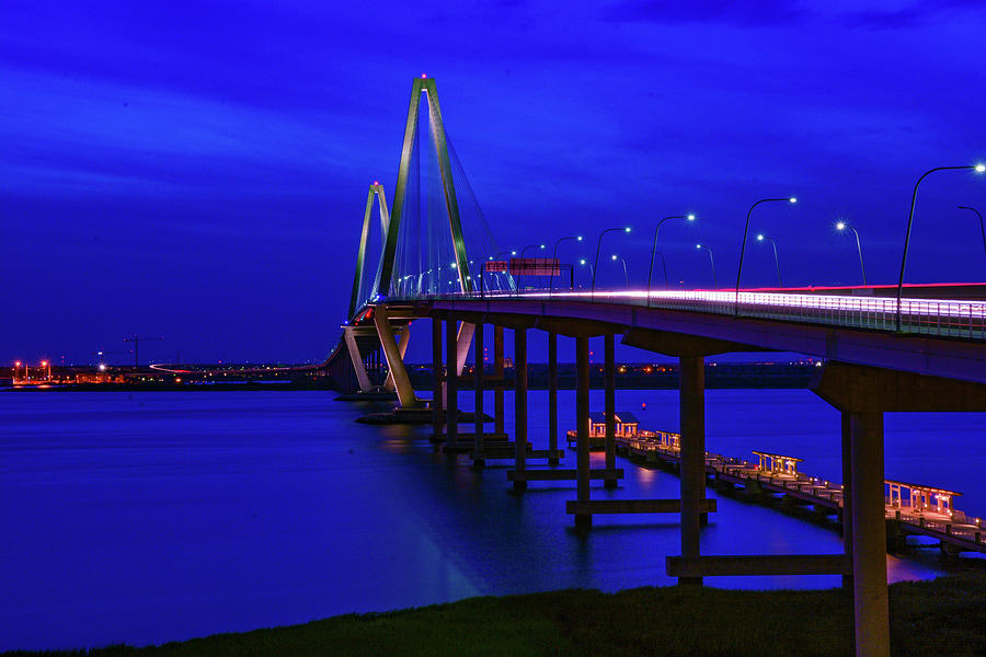 Ravenel Bridge Photograph by Chris Pfohl - Fine Art America