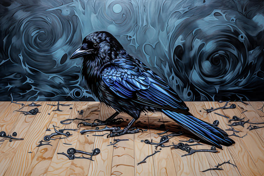 Ravens Domain Digital Art by Bill Posner