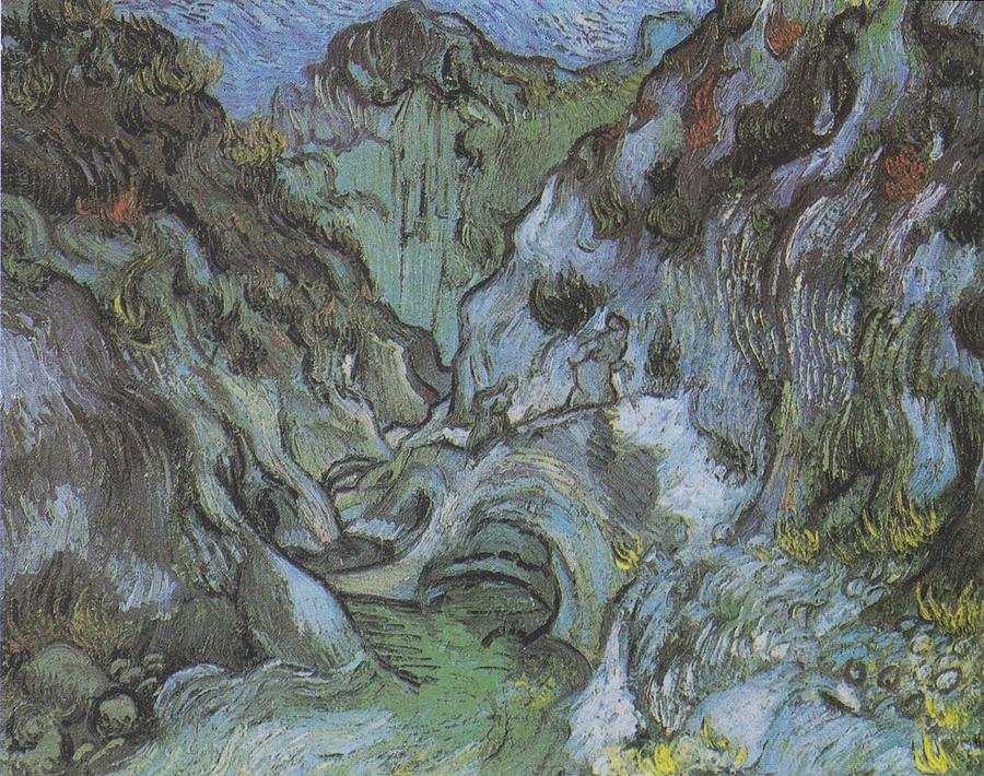 Ravine Painting By Vincent Van Gogh Fine Art America