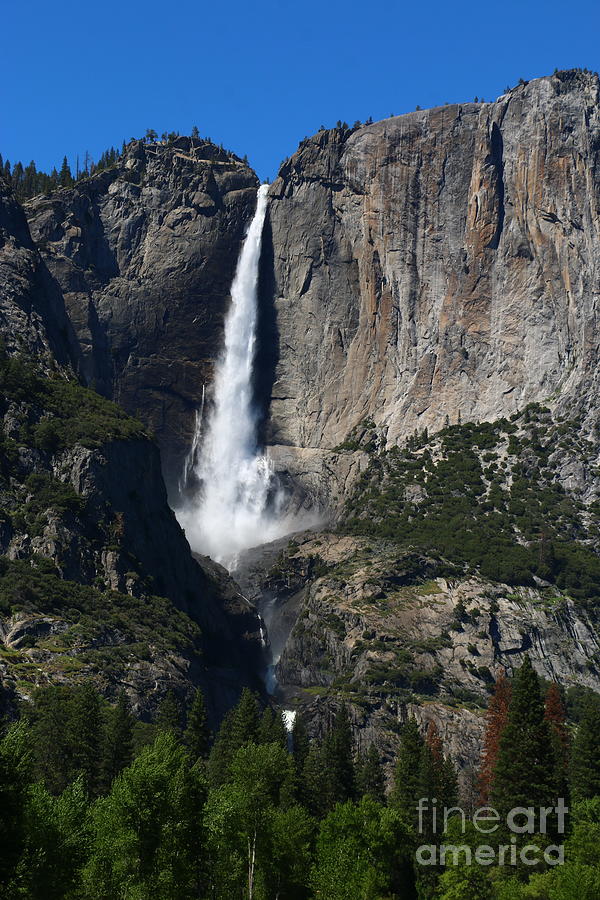 Ravishingly Beautiful Yosemite Falls Photograph by Christiane Schulze Art And Photography