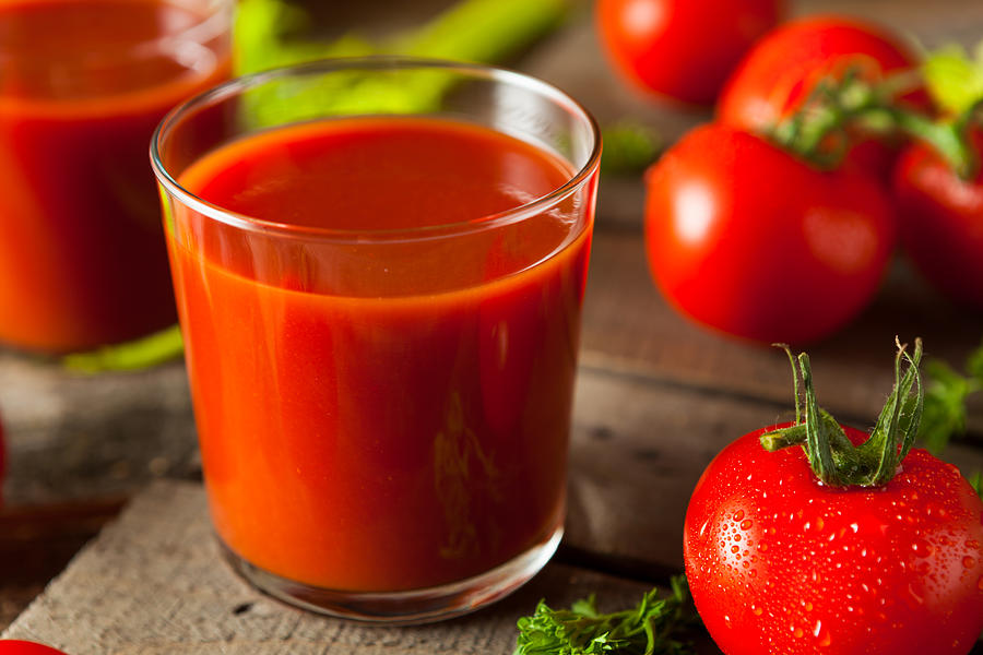 Raw Organic Tomato Juice Photograph by Bhofack2