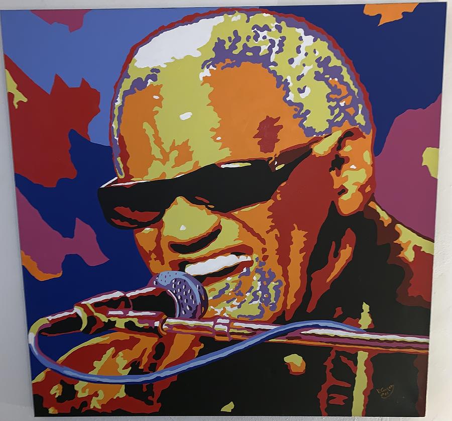 Ray Charles Painting by Vladimir Gorsky