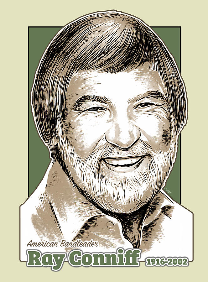 Ray Conniff Mixed Media - Ray Conniff - Mixed Media by Greg Joens Ray Conniff Mixed Media - Ray Conniff - Mixed Media by Greg Joens