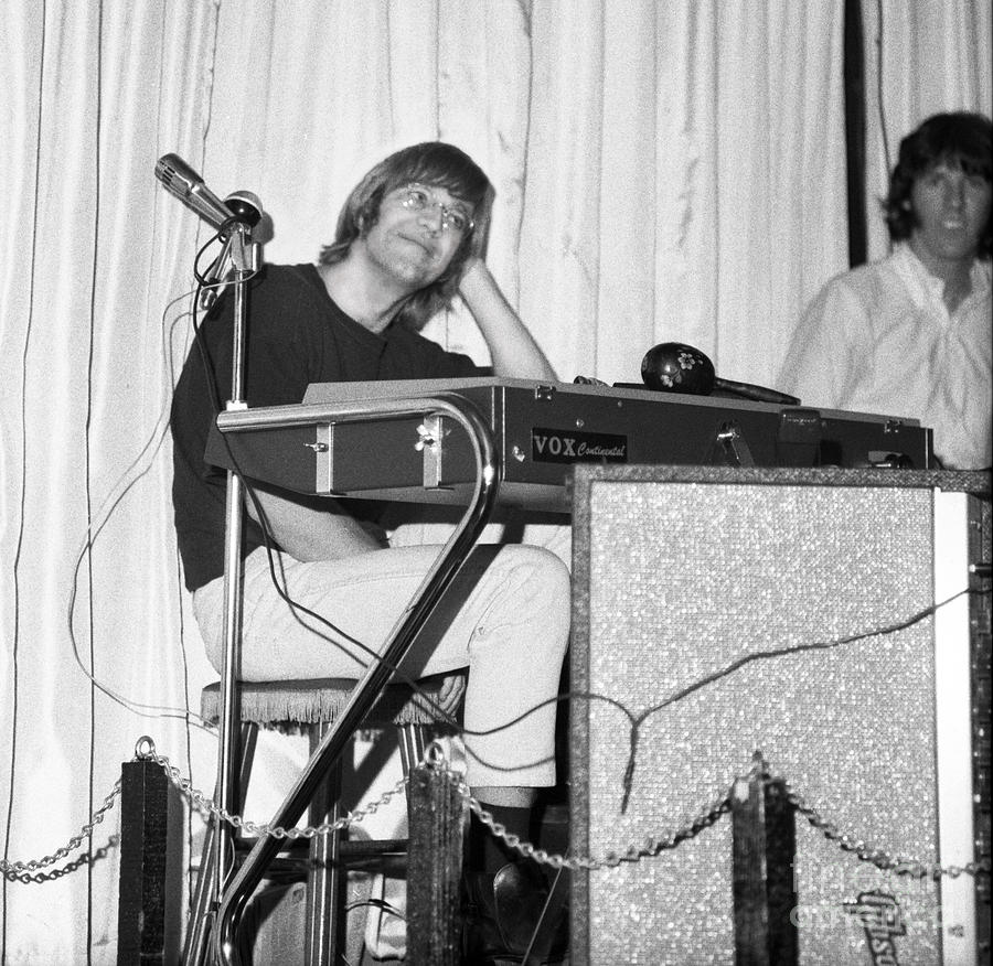 Ray Manzarek and His Keyboard Photograph by Nettie Pena - Fine Art