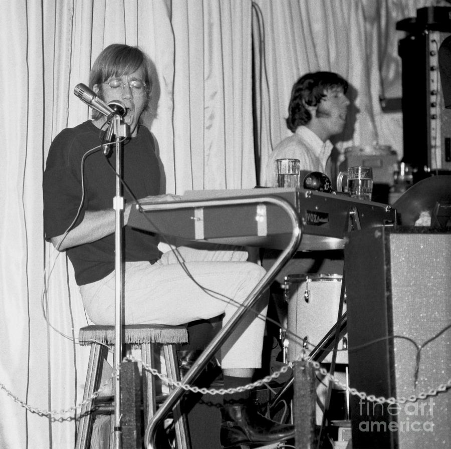 Ray Manzarek and His Keyboard Photograph by Nettie Pena - Fine Art