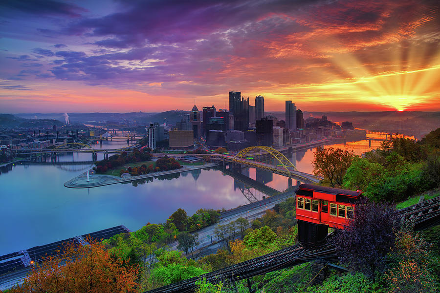 Raze above the City Photograph by Emmanuel Panagiotakis